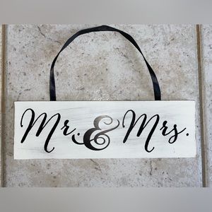 Wedding sign